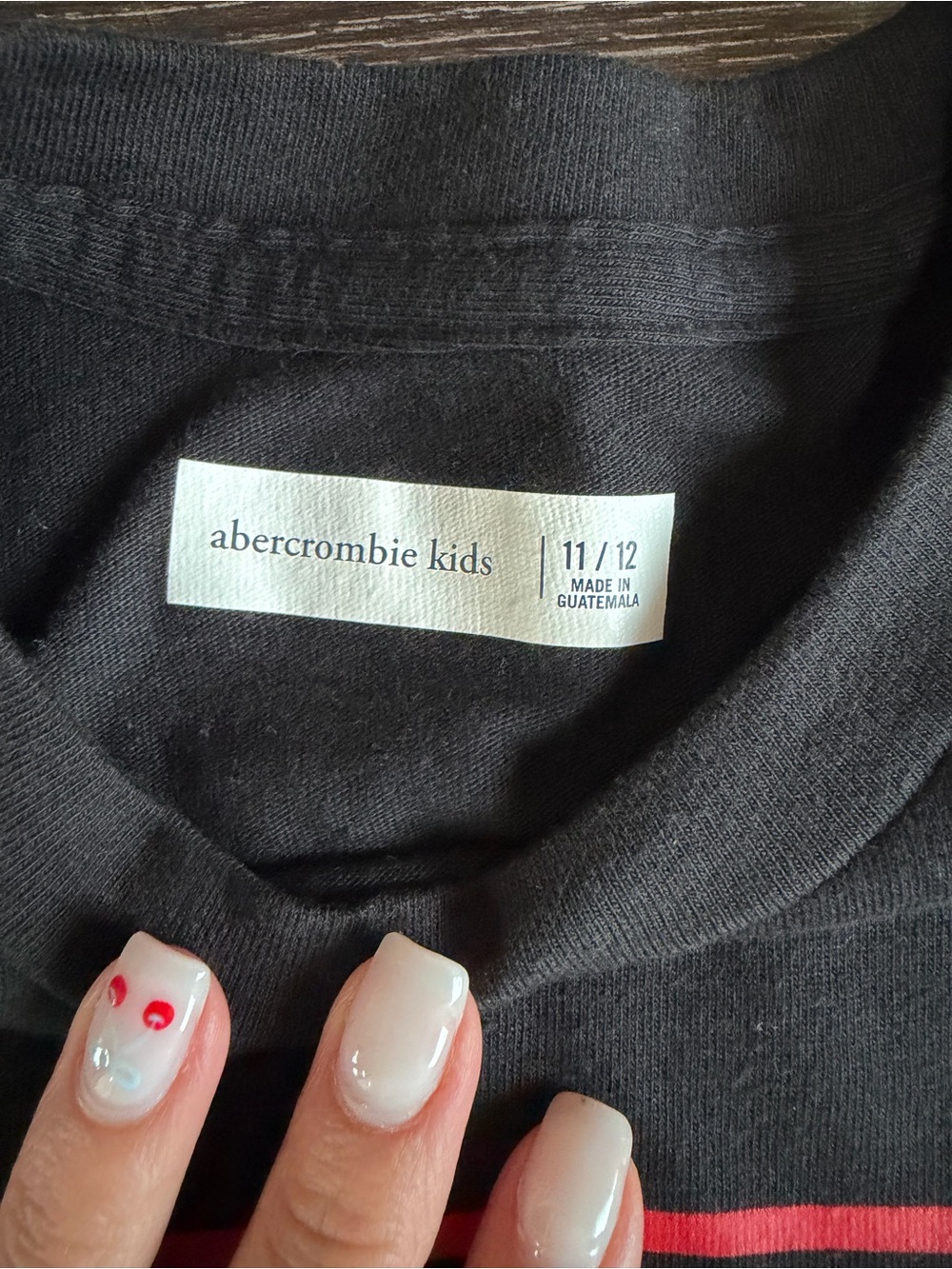 NWT Abercrombie Kids Stranger Things Graphic Tee - Picture 3 of 3